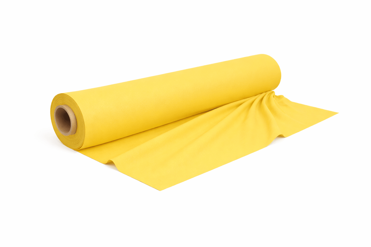 ECO flannel 260 cm · yellow (1600) · 50 m roll - Flannel 260 cm - 3BUTE