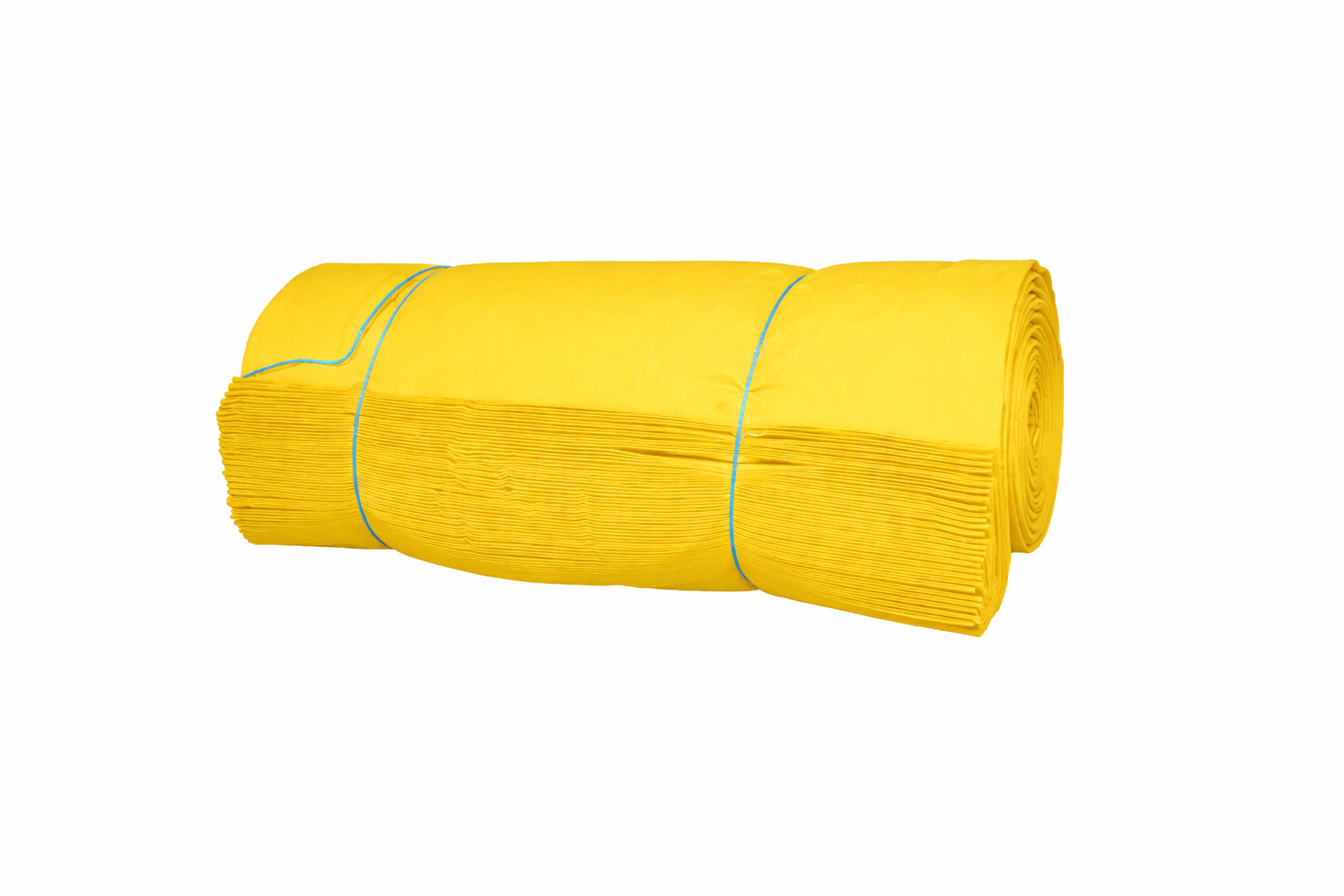 brandwerend Flanel 300 cm geel (1600) baal 60m voor events, theater en beurzen