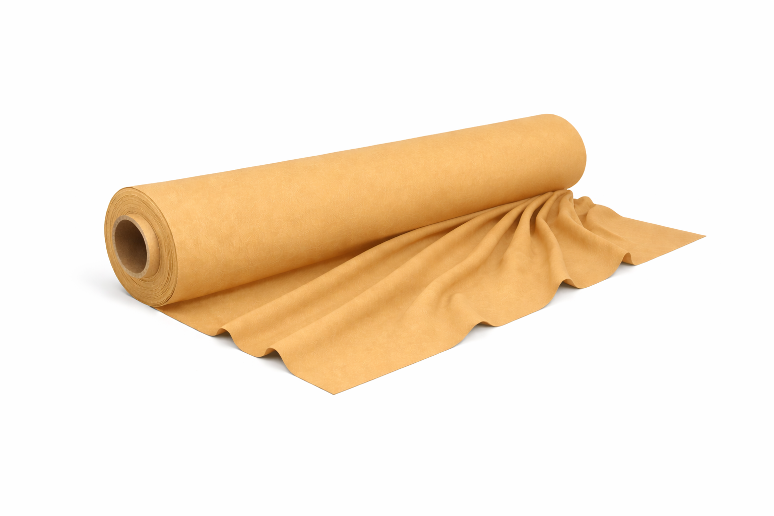 kleurstaal van brandwerend Flanel 260 cm zand (7702) rol 50m voor events, theater en beurzen