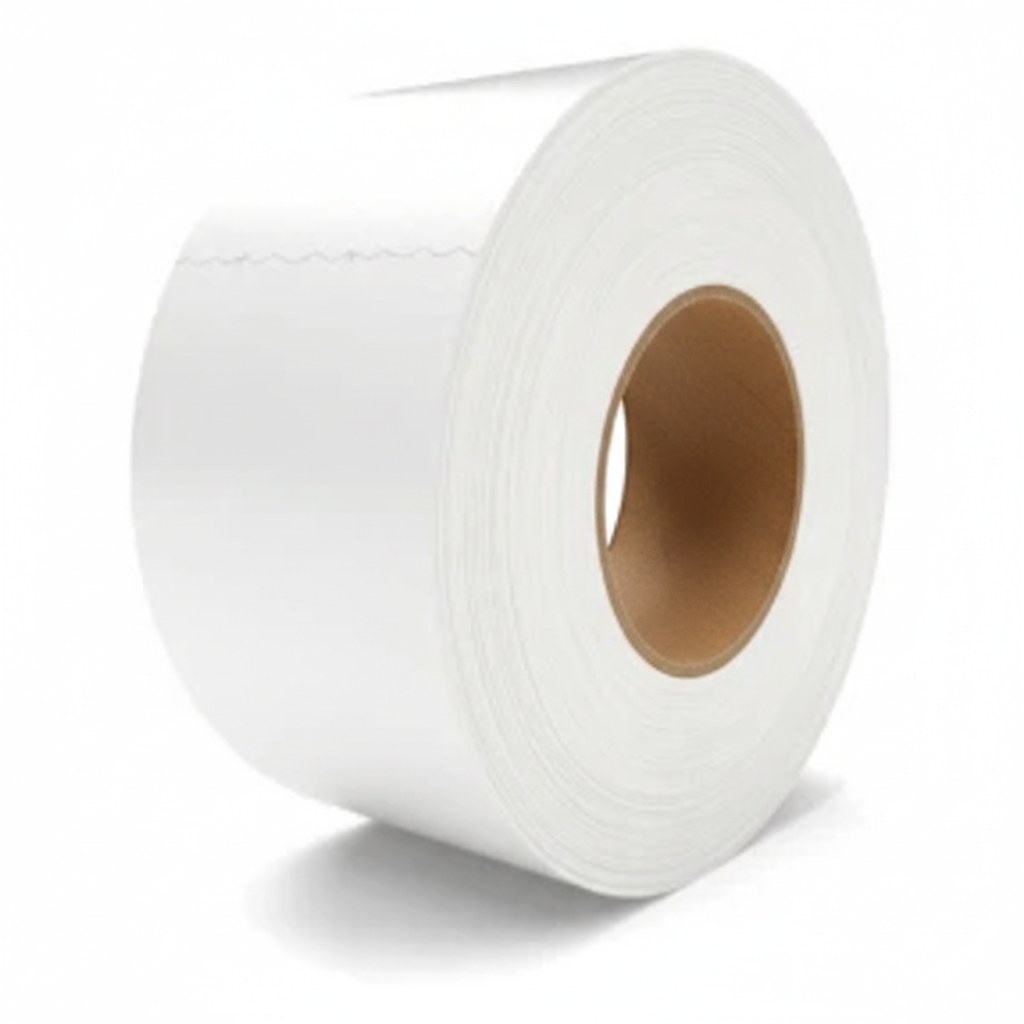 MegaTape MCT 300 Gaffa tape 75 mm wit rol 50m voor events, theater en beurzen