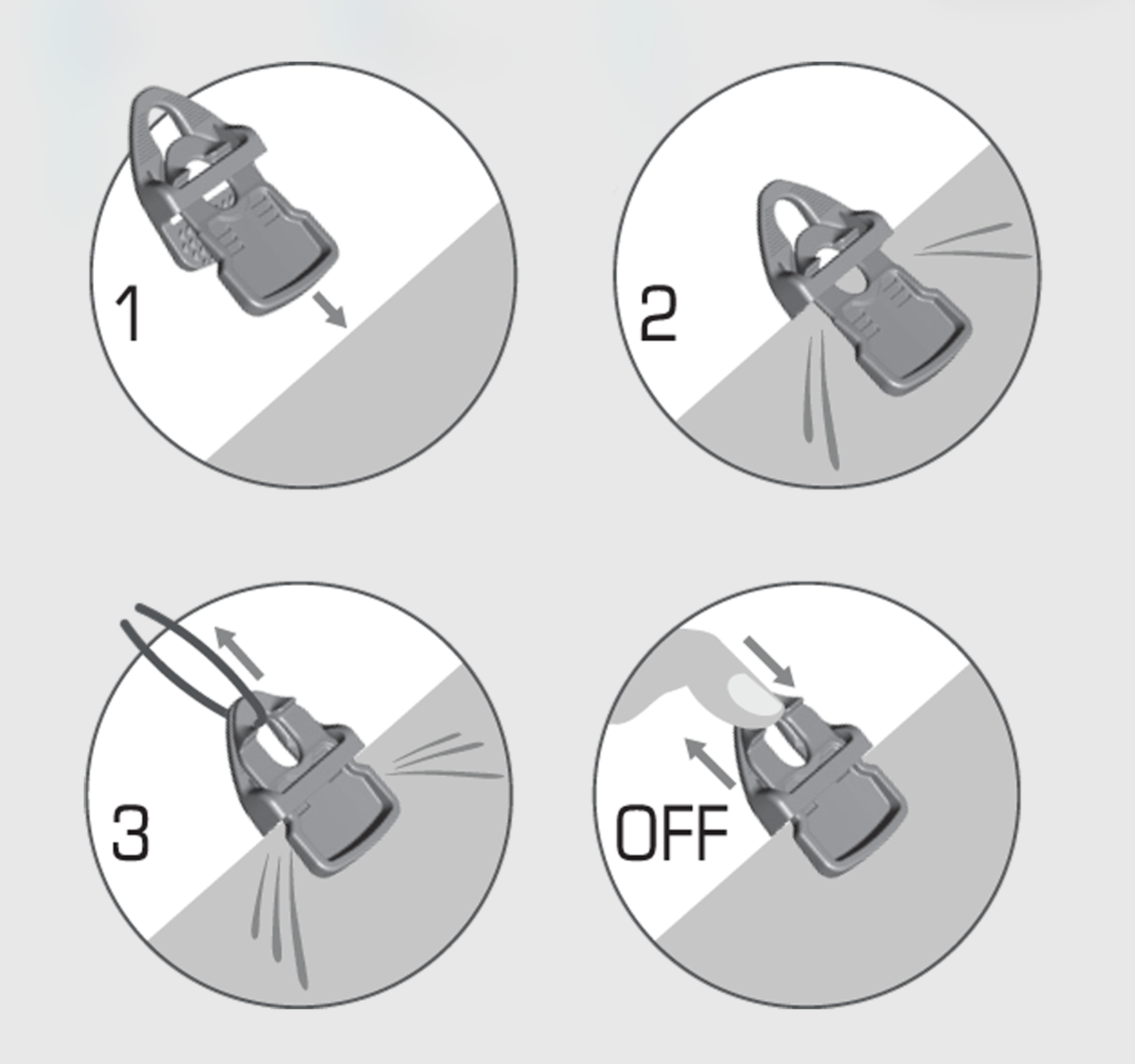 Holdon® Clip MIDI · black