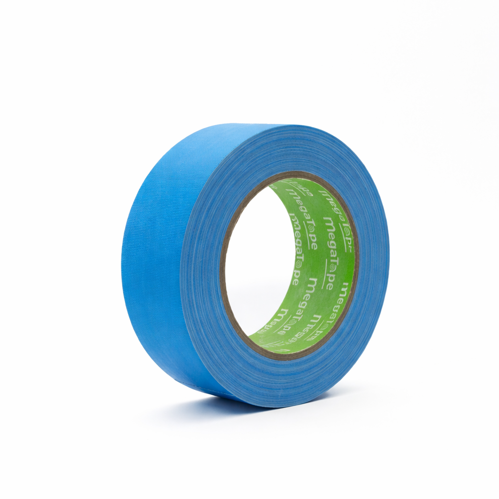 24x MegaTape UT120 · writable · fluorescent gaffa tape · 25 mm x 25 m · Blue