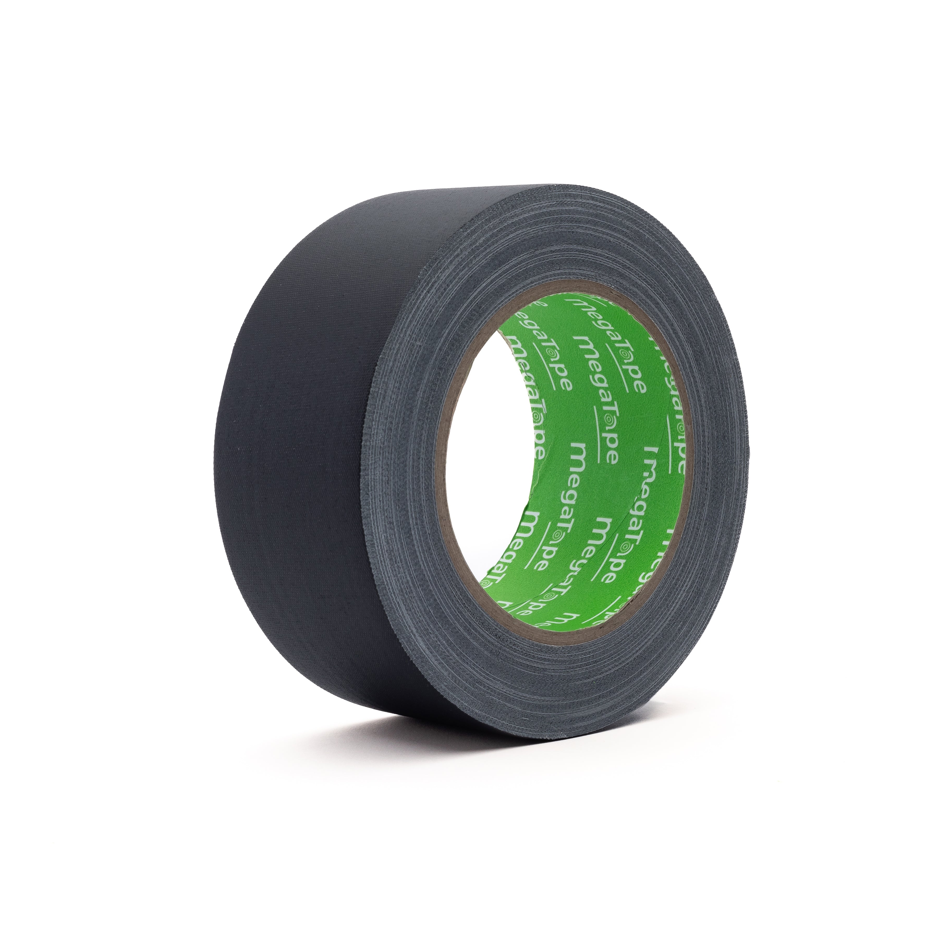 12x MegaTape UT120 Writable Matte Gaff Tape 50 mm x 25 m Black