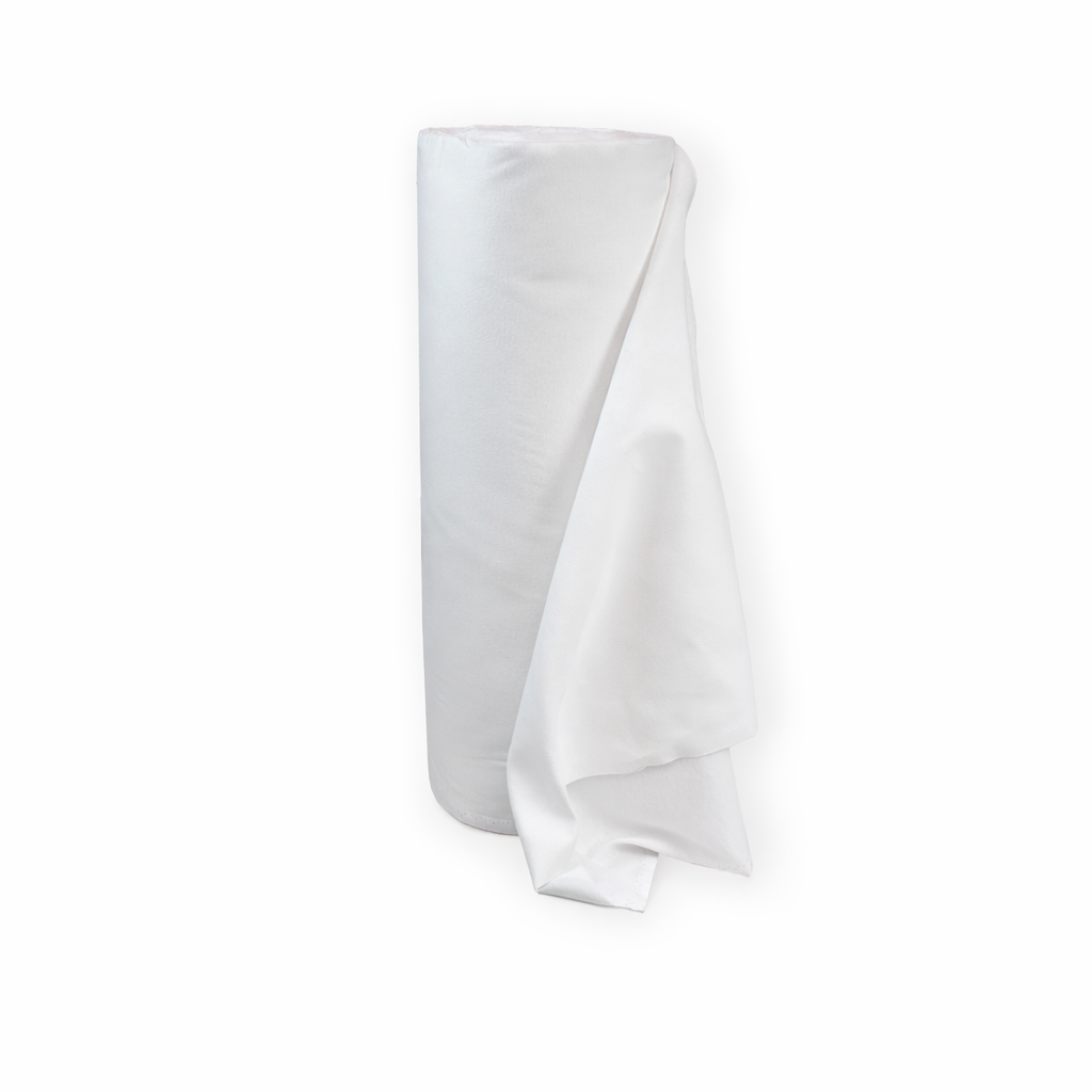 Pre-cut flannel · 60 cm · white (0301) · roll 60m