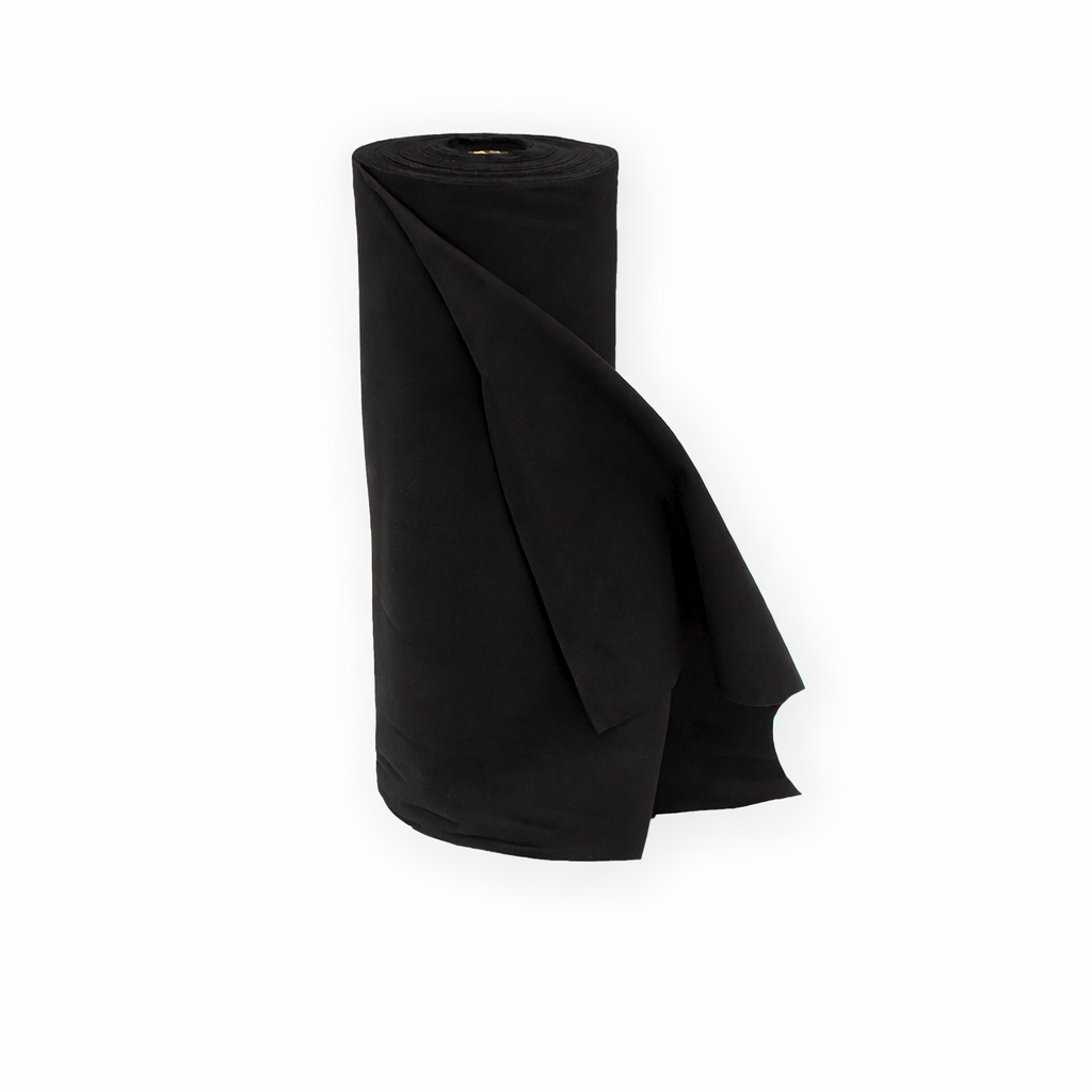 Pre-cut flannel · 60 cm · black (9300) · roll 60m